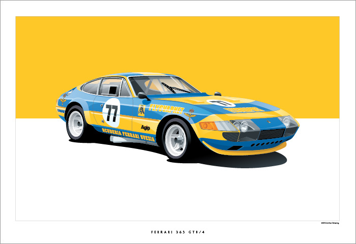 Ferrari 365  Poster