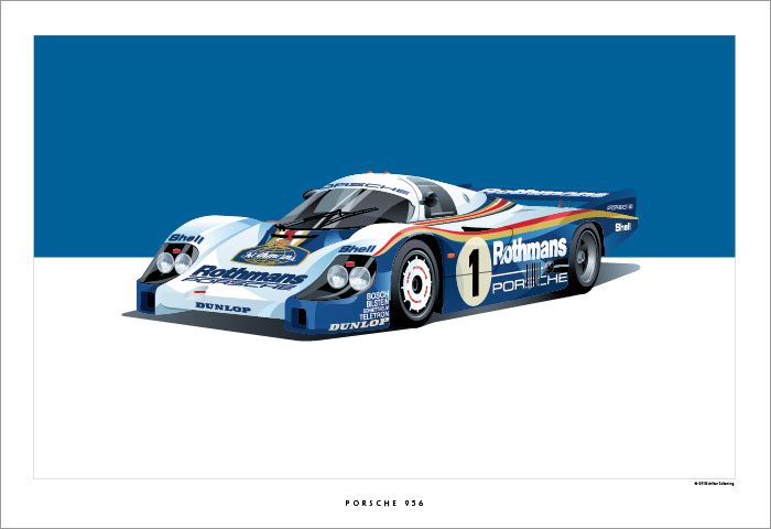 Ford GT 40 Poster