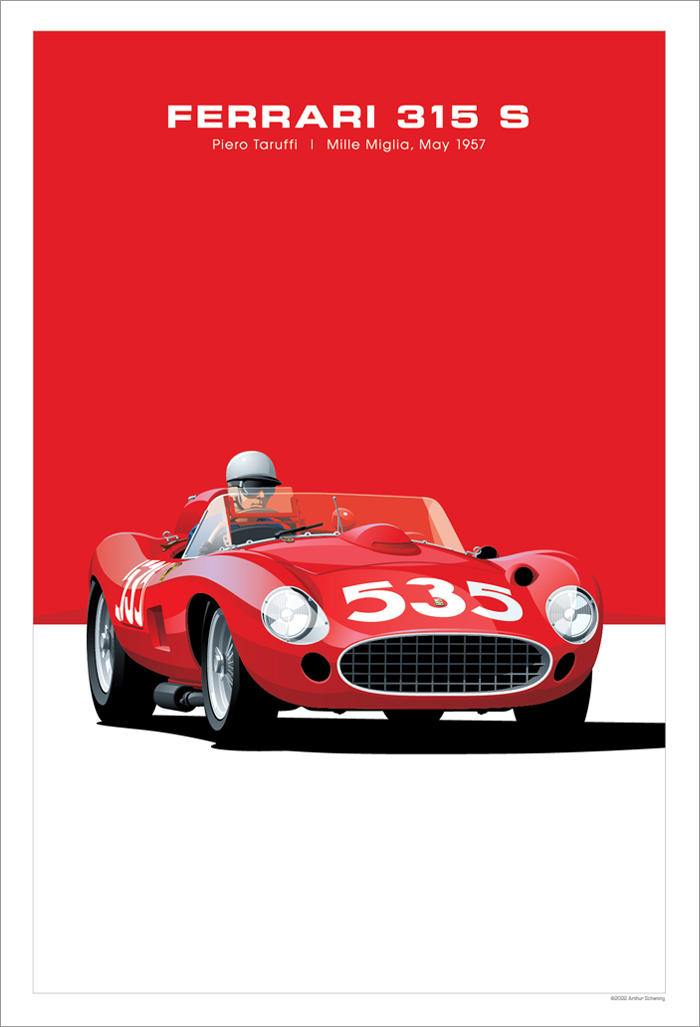 Ferrari 315 S Poster