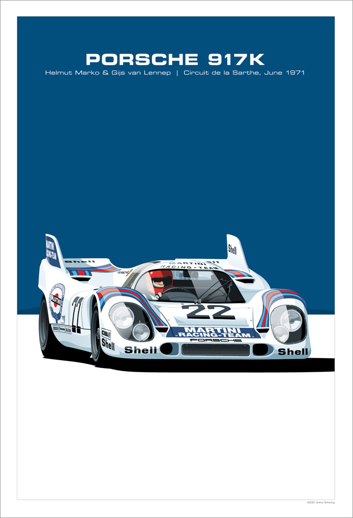 Porsche 917K Poster