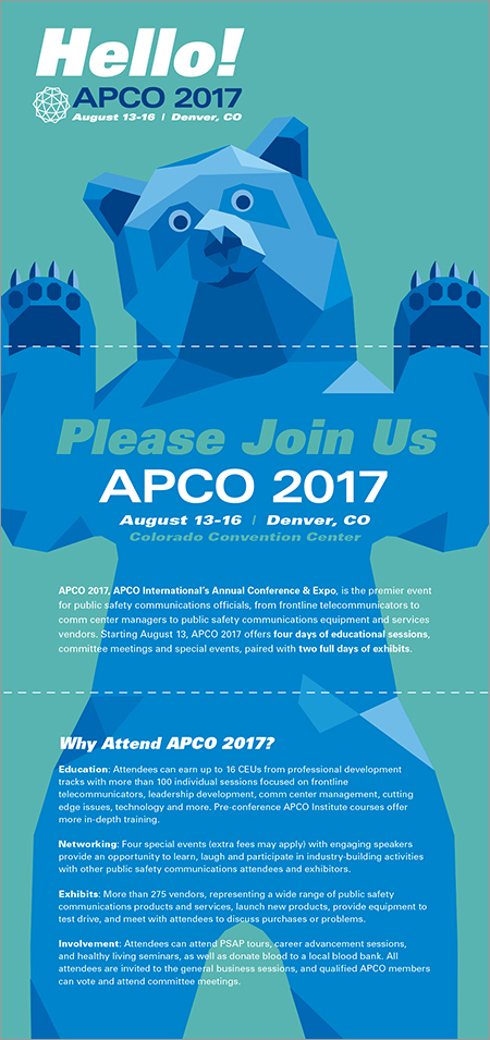 APCO Blue Bear Front