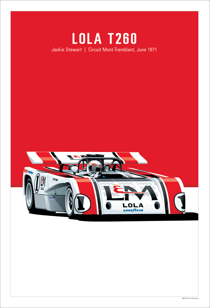 Lola T70 MkII Poster