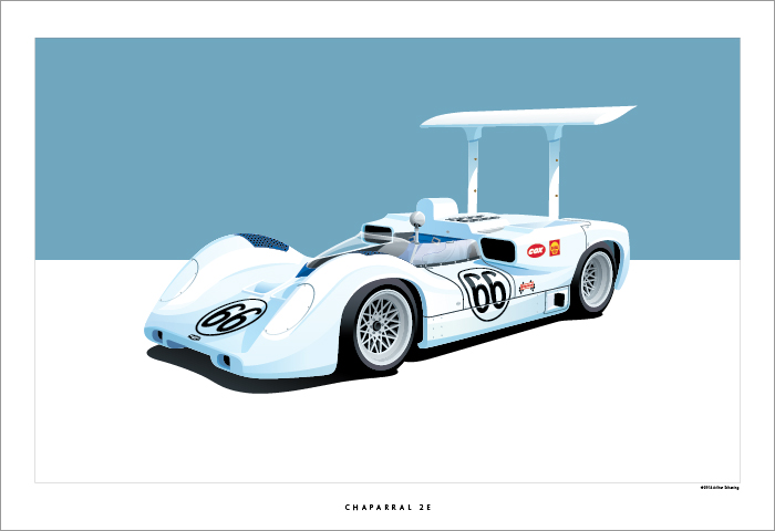 Chaparral 2E Poster