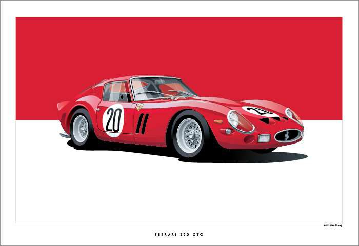 Ferrari 250 GTO Poster