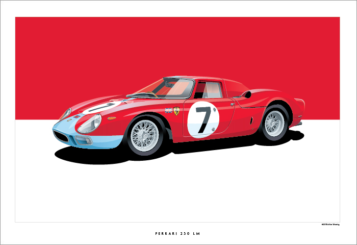 Ferrari 250 LM Poster