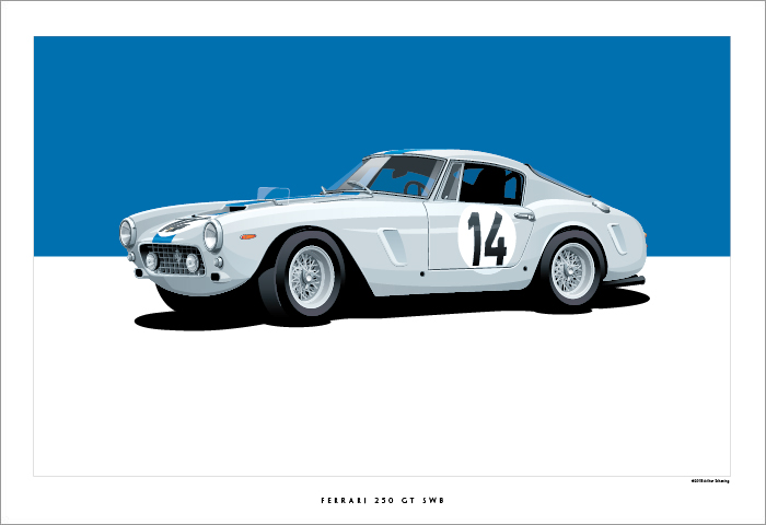 Ferrari 250 GTO Poster