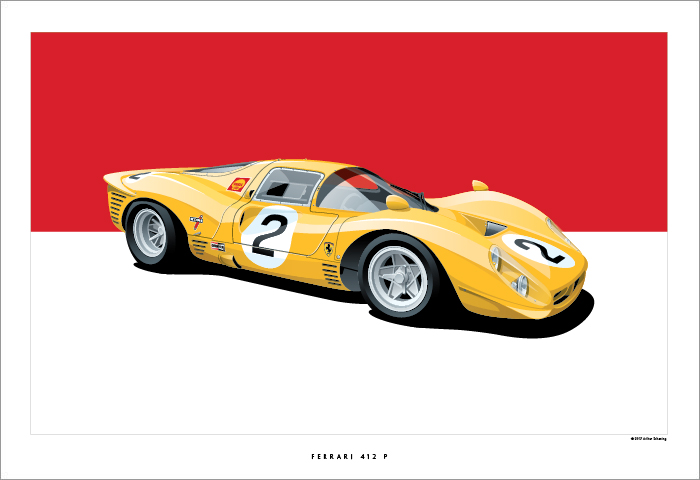 Ferrari 330 P3 Posetr