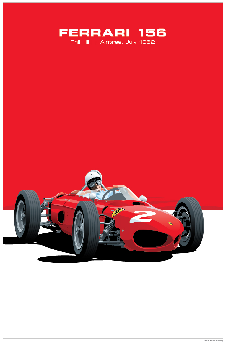 Ferrari 156 Poster