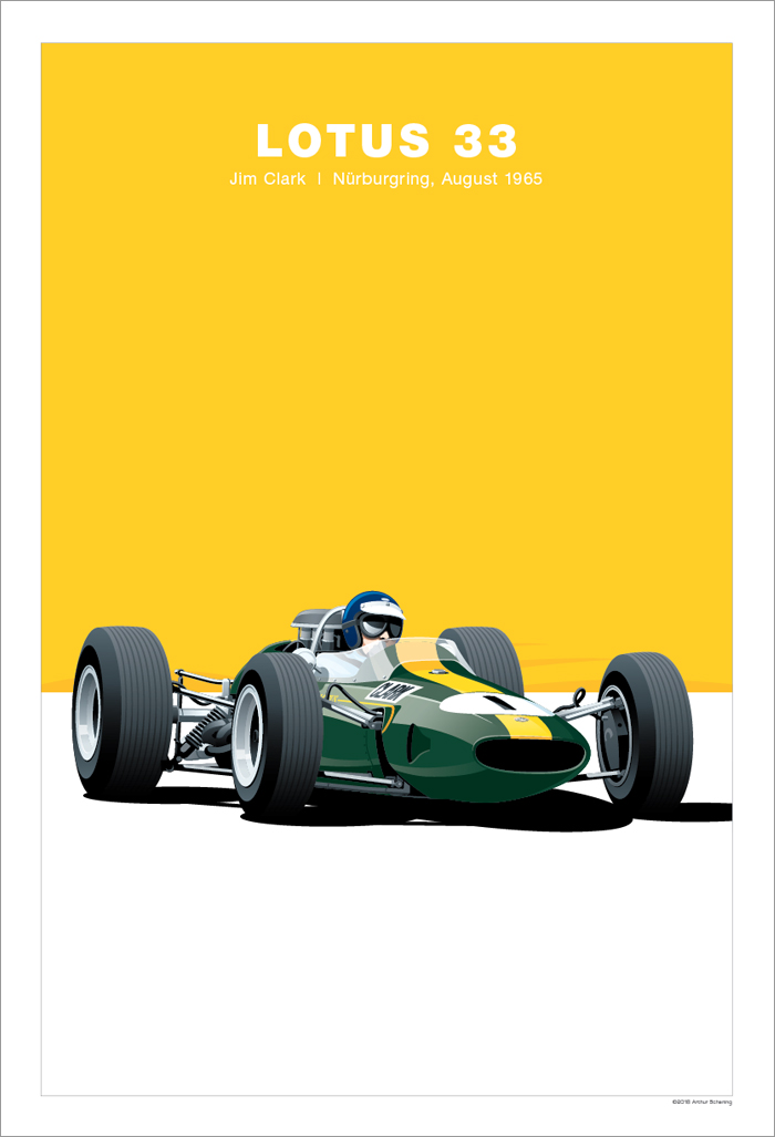 Lotus 33 Poster