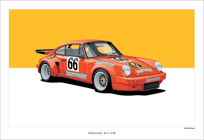 Porsche 911RSR Posetr