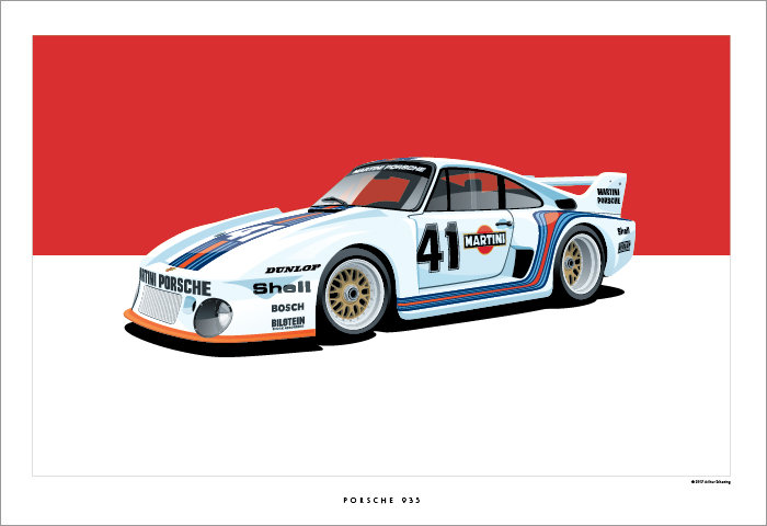 Porsche 935 Poster