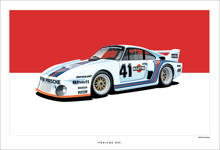 Porsche 935 Poster