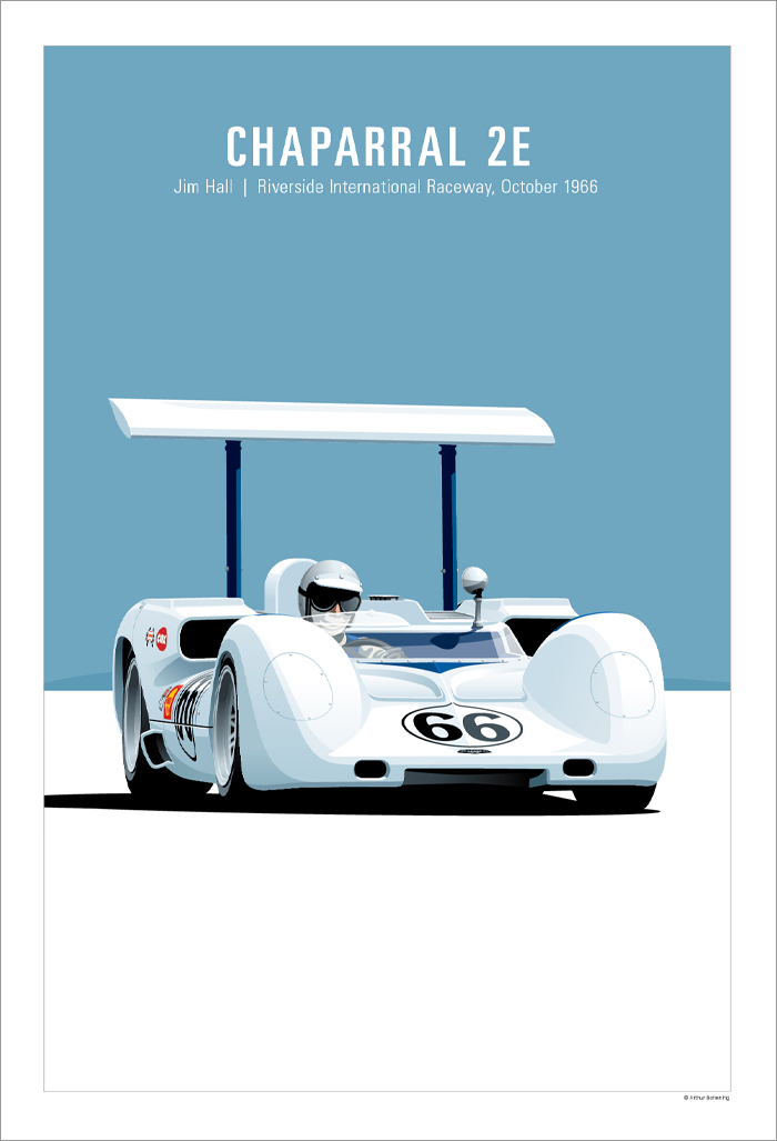 Chaparral 2E Poster