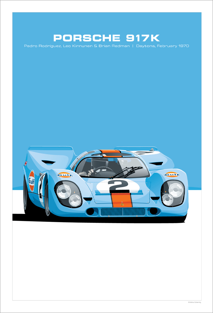 Porsche 917K Poster