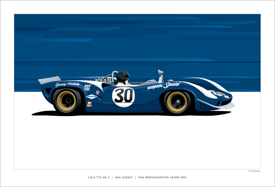 Lola T70 MkII Print
