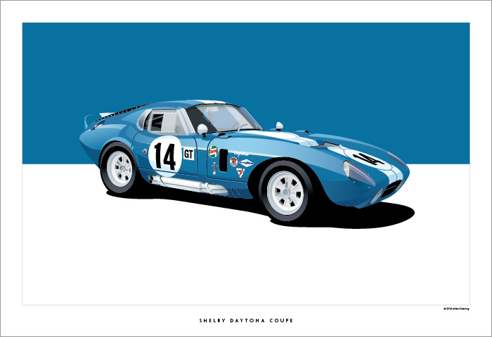 Shelby Daytona Coupe Poster