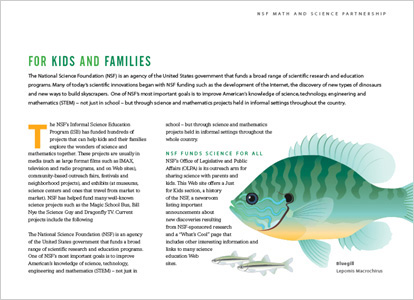 bluegill Layout